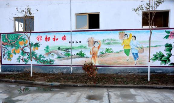 当涂乡镇文化墙 乡风文明焕发新活力