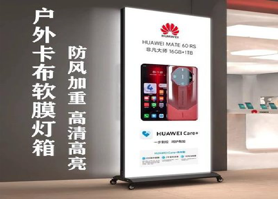 当涂户外防水灯箱的应用特点及适用范围。