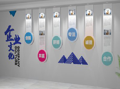 当涂企业文化墙需要传递什么办公文化？